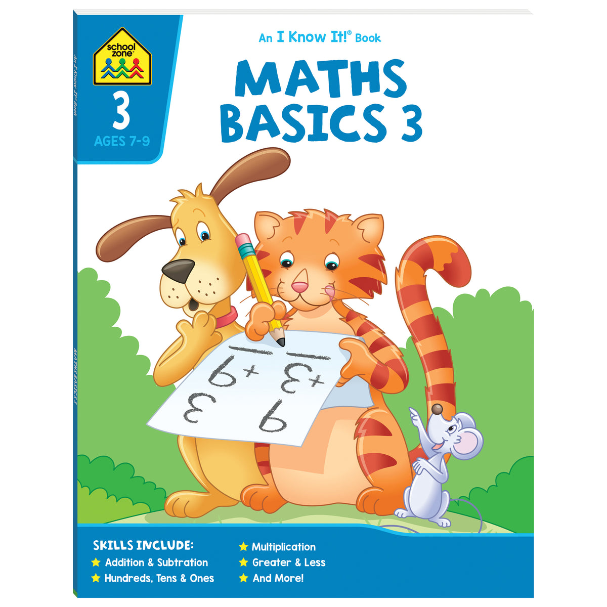 Workbook: I Know It! Maths Basics 3 Ages 7-9 – playspy